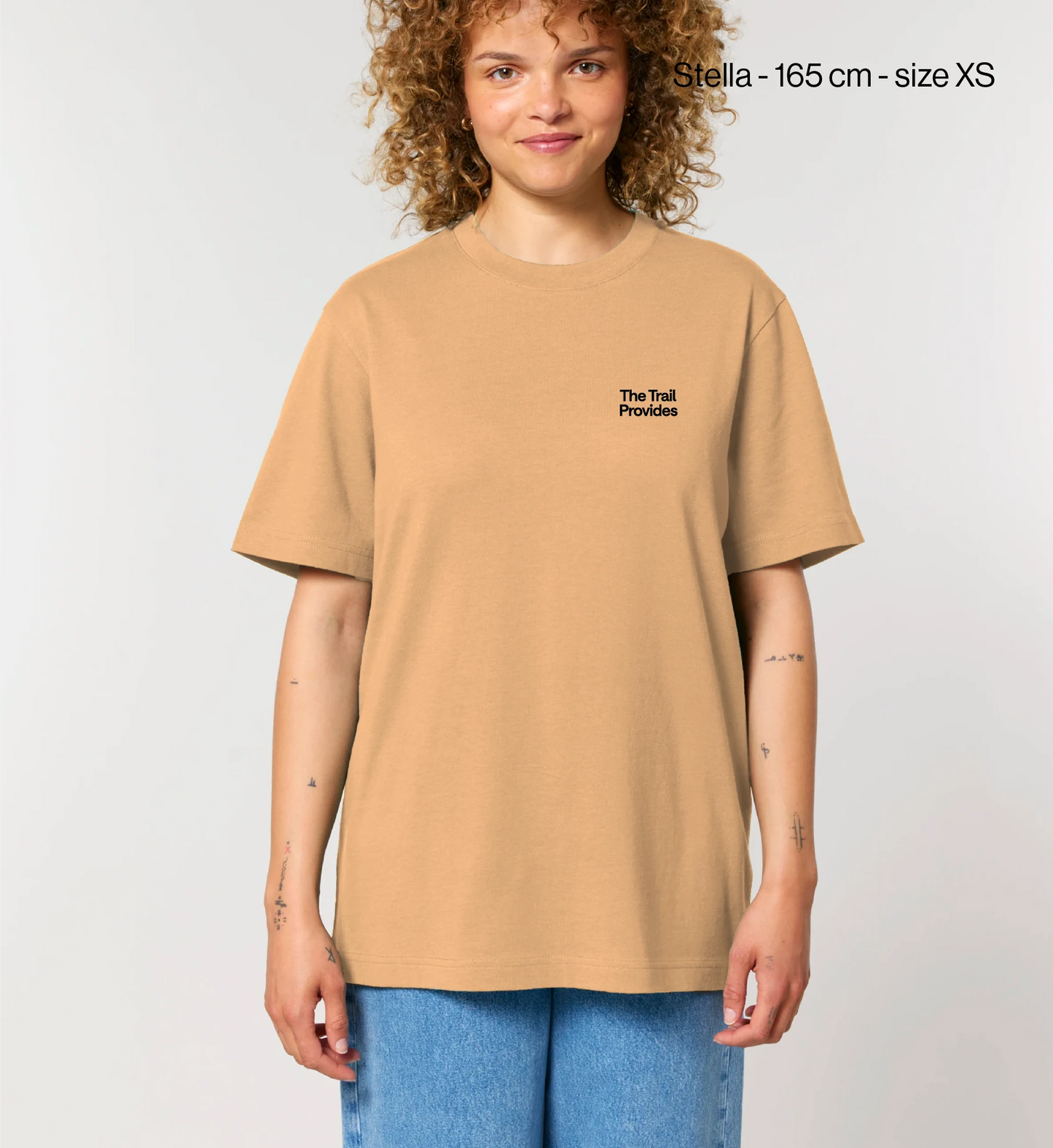 Provides Premium Heavyweight Latte T-shirt