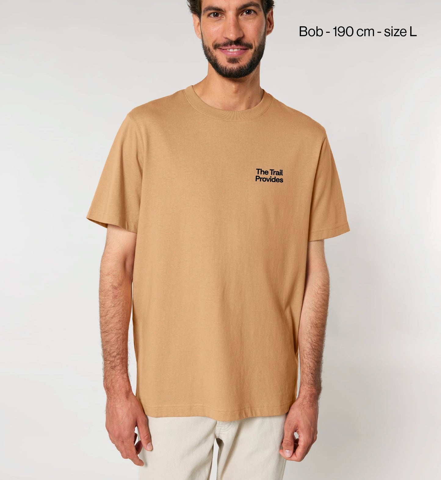 Provides Premium Heavyweight Latte T-shirt